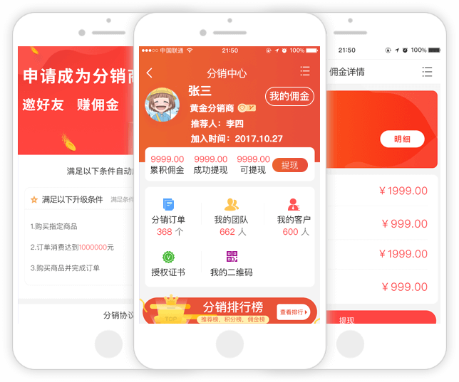 分销分红